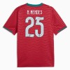 Officiële Voetbalshirt Portugal Nuno Mendes 25 Thuis WK 2026 - Heren