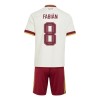 Officiële Voetbalshirt + Korte Broek Spanje Fabian 8 Uit WK 2026 - Kids