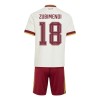 Officiële Voetbalshirt + Korte Broek Spanje Zubimendi 18 Uit WK 2026 - Kids