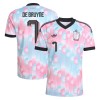 Officiële Voetbalshirt België De Bruyne 7 Uit WK 2026 - Heren
