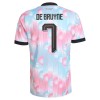 Officiële Voetbalshirt + Korte Broek België De Bruyne 7 Uit WK 2026 - Kids