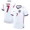 Officiële Voetbalshirt Engeland Saka 7 Thuis WK 2026 - Heren
