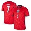 Officiële Voetbalshirt Engeland Saka 7 Uit WK 2026 - Heren