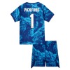 Officiële Voetbalshirt + Korte Broek Doelman Engeland Pickford 1 Thuis WK 2026 - Kids