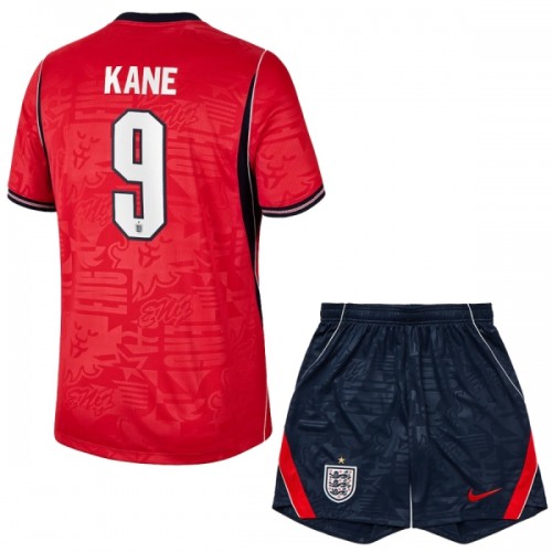 Officiële Voetbalshirt + Korte Broek Engeland Kane 9 Uit WK 2026 - Kids Officiële Voetbalshirt + Korte Broek Engeland Kane 9 Uit WK 2026 - Kids