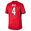 Officiële Voetbalshirt + Korte Broek Engeland Rice 4 Uit WK 2026 - Kids