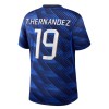 Officiële Voetbalshirt Frankrijk Theo Hernandez 19 Thuis WK 2026 - Heren