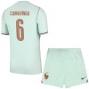 Officiële Voetbalshirt + Korte Broek Frankrijk Camavinga 6 Uit WK 2026 - Kids Officiële Voetbalshirt + Korte Broek Frankrijk Camavinga 6 Uit WK 2026 - Kids