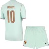 Officiële Voetbalshirt + Korte Broek Frankrijk Mbappé 10 Uit WK 2026 - Kids