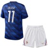 Officiële Voetbalshirt + Korte Broek Frankrijk Olise 11 Thuis WK 2026 - Kids