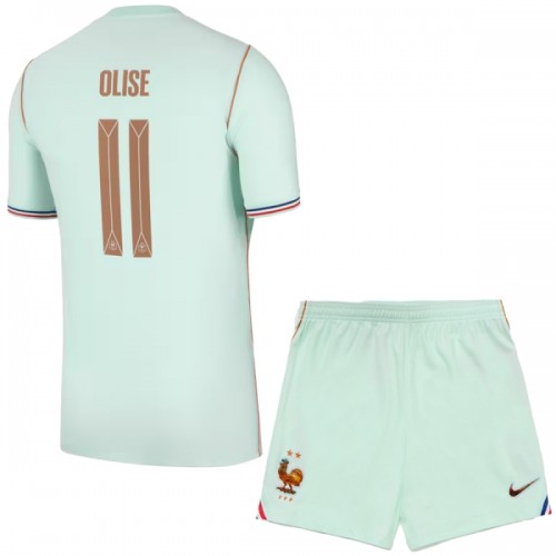 Officiële Voetbalshirt + Korte Broek Frankrijk Olise 11 Uit WK 2026 - Kids Officiële Voetbalshirt + Korte Broek Frankrijk Olise 11 Uit WK 2026 - Kids