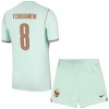 Officiële Voetbalshirt + Korte Broek Frankrijk Tchouameni 8 Uit WK 2026 - Kids