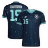 Officiële Voetbalshirt Duitsland N. Schlotterbeck 15 Uit WK 2026 - Heren