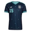 Officiële Voetbalshirt Duitsland N. Schlotterbeck 15 Uit WK 2026 - Heren