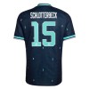 Officiële Voetbalshirt Duitsland N. Schlotterbeck 15 Uit WK 2026 - Heren