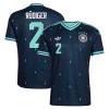 Officiële Voetbalshirt Duitsland Rudiger 2 Uit WK 2026 - Heren Officiële Voetbalshirt Duitsland Rudiger 2 Uit WK 2026 - Heren