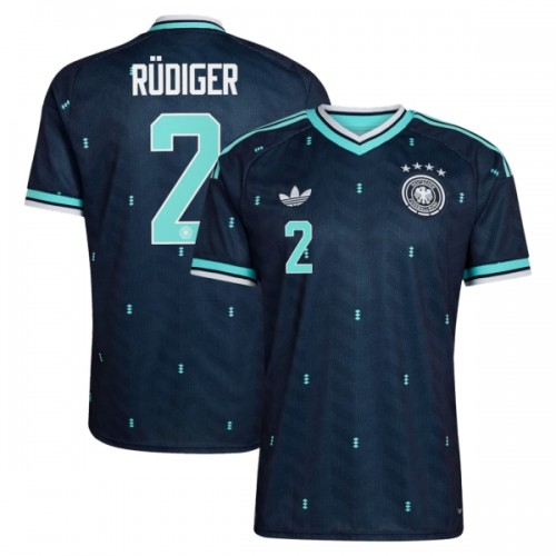 Officiële Voetbalshirt Duitsland Rudiger 2 Uit WK 2026 - Heren Officiële Voetbalshirt Duitsland Rudiger 2 Uit WK 2026 - Heren