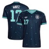 Officiële Voetbalshirt Duitsland Wirtz 17 Uit WK 2026 - Heren