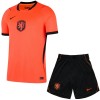 Officiële Voetbalshirt + Korte Broek Nederland Thuis WK 2026 - Kids