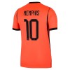 Officiële Voetbalshirt Nederland Memphis 10 Thuis WK 2026 - Heren