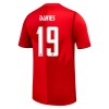 Officiële Voetbalshirt Canada Davies 19 Thuis WK 2026 - Heren Officiële Voetbalshirt Canada Davies 19 Thuis WK 2026 - Heren