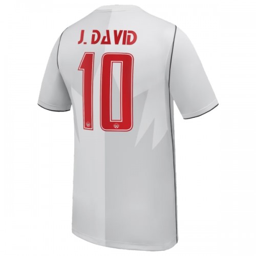 Officiële Voetbalshirt Canada J. David 10 Derde WK 2026 - Heren Officiële Voetbalshirt Canada J. David 10 Derde WK 2026 - Heren