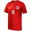 Officiële Voetbalshirt Canada J. David 10 Thuis WK 2026 - Heren