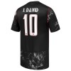Officiële Voetbalshirt Canada J. David 10 Uit WK 2026 - Heren Officiële Voetbalshirt Canada J. David 10 Uit WK 2026 - Heren