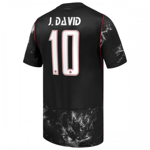 Officiële Voetbalshirt Canada J. David 10 Uit WK 2026 - Heren Officiële Voetbalshirt Canada J. David 10 Uit WK 2026 - Heren