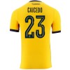 Officiële Voetbalshirt Ecuador Caicedo 23 Thuis WK 2026 - Heren Officiële Voetbalshirt Ecuador Caicedo 23 Thuis WK 2026 - Heren