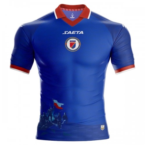 Officiële Voetbalshirt Haiti Thuis WK 2026 - Heren Officiële Voetbalshirt Haiti Thuis WK 2026 - Heren