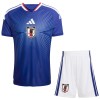 Officiële Voetbalshirt + Korte Broek Japan Thuis WK 2026 - Kids