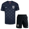 Officiële Voetbalshirt + Korte Broek USA Uit WK 2026 - Kids