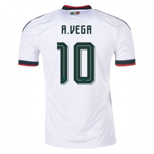 Officiële Voetbalshirt Mexico A. Vega 10 Uit WK 2026 - Heren Officiële Voetbalshirt Mexico A. Vega 10 Uit WK 2026 - Heren