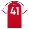 Officiële Voetbalshirt Arsenal Rice 41 Thuis 2026-27 - Heren