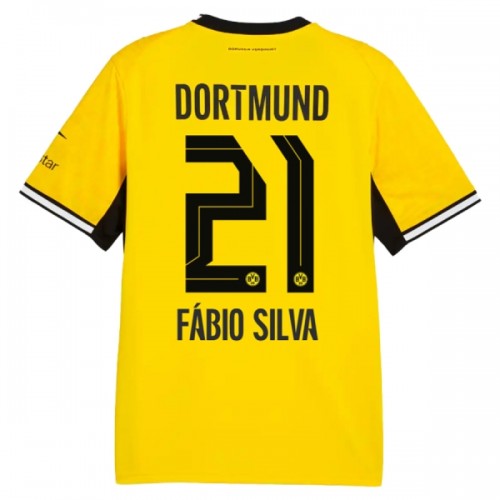 Officiële Voetbalshirt Borussia Dortmund Fabio Silva 21 Thuis 2026-27 - Heren Officiële Voetbalshirt Borussia Dortmund Fabio Silva 21 Thuis 2026-27 - Heren