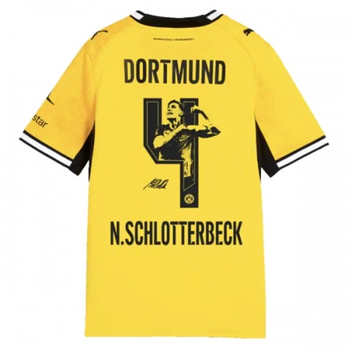 Officiële Voetbalshirt Borussia Dortmund N. Schlotterbeck 4 Thuis 2026-27 - Heren Officiële Voetbalshirt Borussia Dortmund N. Schlotterbeck 4 Thuis 2026-27 - Heren