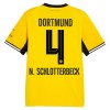 Officiële Voetbalshirt Borussia Dortmund N. Schlotterbeck 4 Thuis 2026-27 - Heren Officiële Voetbalshirt Borussia Dortmund N. Schlotterbeck 4 Thuis 2026-27 - Heren