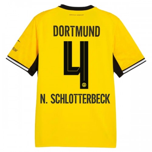 Officiële Voetbalshirt Borussia Dortmund N. Schlotterbeck 4 Thuis 2026-27 - Heren Officiële Voetbalshirt Borussia Dortmund N. Schlotterbeck 4 Thuis 2026-27 - Heren