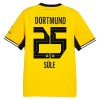 Officiële Voetbalshirt Borussia Dortmund Sule 25 Thuis 2026-27 - Heren Officiële Voetbalshirt Borussia Dortmund Sule 25 Thuis 2026-27 - Heren
