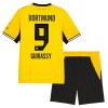 Officiële Voetbalshirt + Korte Broek Borussia Dortmund Guirassy 9 Thuis 2026-27 - Kids Officiële Voetbalshirt + Korte Broek Borussia Dortmund Guirassy 9 Thuis 2026-27 - Kids