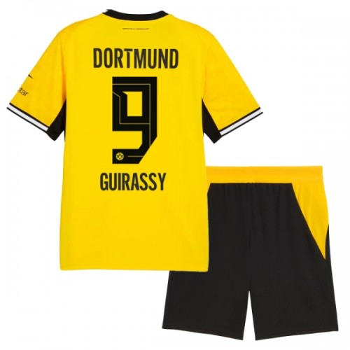 Officiële Voetbalshirt + Korte Broek Borussia Dortmund Guirassy 9 Thuis 2026-27 - Kids Officiële Voetbalshirt + Korte Broek Borussia Dortmund Guirassy 9 Thuis 2026-27 - Kids