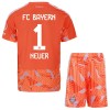 Officiële Voetbalshirt + Korte Broek Doelman FC Bayern München Neuer 1 Uit 2026-27 - Kids