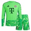 Officiële Voetbalshirt + Korte Broek Doelman FC Bayern München Thuis 2026-27 Lange Mouw - Kids