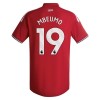 Officiële Voetbalshirt + Korte Broek Manchester United Mbeumo 19 Thuis 2026-27 - Kids