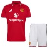 Officiële Voetbalshirt + Korte Broek Manchester United Thuis 2026-27 - Kids