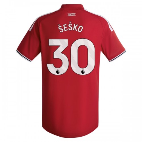 Officiële Voetbalshirt Manchester United Sesko 30 Thuis 2026-27 - Heren Officiële Voetbalshirt Manchester United Sesko 30 Thuis 2026-27 - Heren