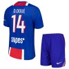 Officiële Voetbalshirt + Korte Broek Paris Saint-Germain Desire Doue 14 Thuis 2026-27 - Kids Officiële Voetbalshirt + Korte Broek Paris Saint-Germain Desire Doue 14 Thuis 2026-27 - Kids