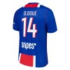 Officiële Voetbalshirt + Korte Broek Paris Saint-Germain Desire Doue 14 Thuis 2026-27 - Kids