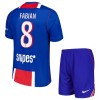 Officiële Voetbalshirt + Korte Broek Paris Saint-Germain Fabian 8 Thuis 2026-27 - Kids Officiële Voetbalshirt + Korte Broek Paris Saint-Germain Fabian 8 Thuis 2026-27 - Kids